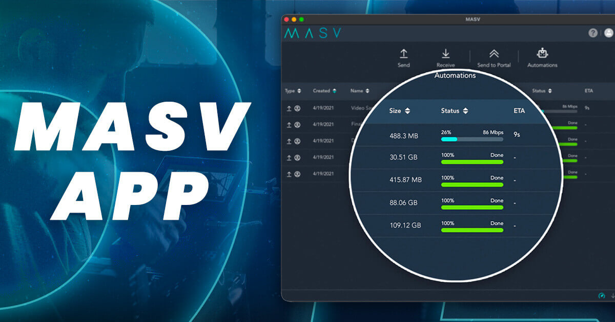 MASV app featured image