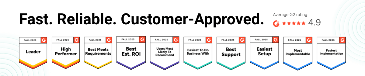 Fall 2025 G2 Badges